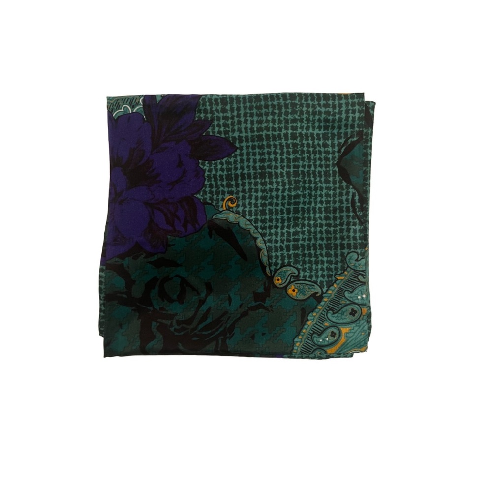 Christian Dior E'Charpes Vintage Silk Paisley Scarf - Picture 11 of 11
